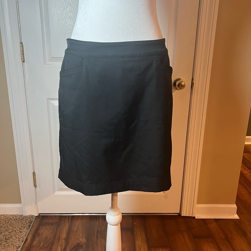 PGA Tour Womens Size 14 Black Skort Tennis Golf Athleisure Casual